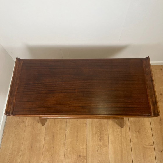 Image 1 of Danish teak coffee table, vintage Scandinavian design, Mid-century 1960s-70s