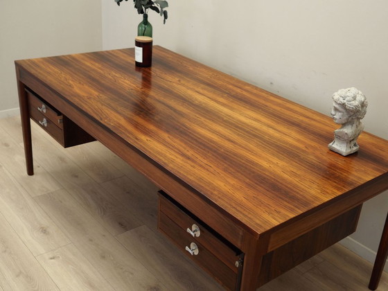 Image 1 of Diplomate rosewood desk, Danish design, 1970s, designer: Finn Juhl, manufacturer: France & Son
