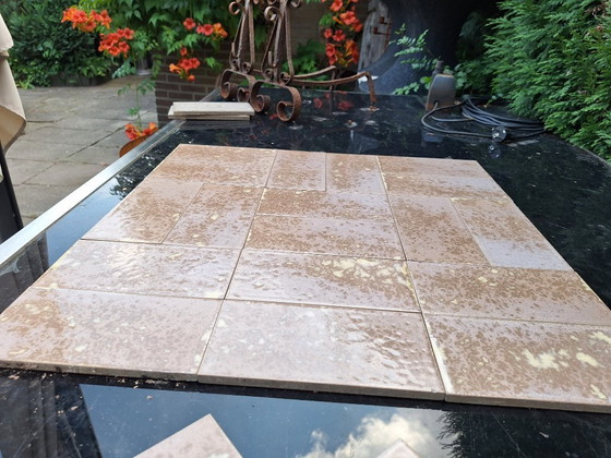 Vintage floor/wall tiles fat lava 20x10 – La Céramique Nationale S.A. Welkenraedt, Decoration, Ceramic (photo 9 of 10)