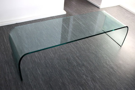 Image 1 of Two FIAM Ponte "waterfall" design tables