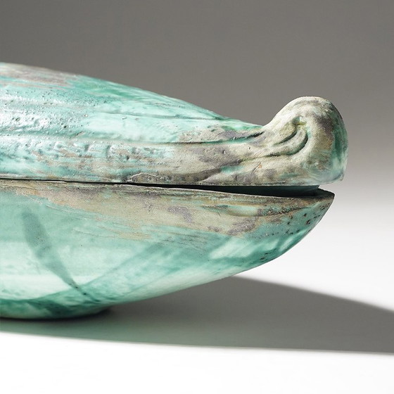 Image 1 of Scatola in ceramica a forma di uccello, anni '60
