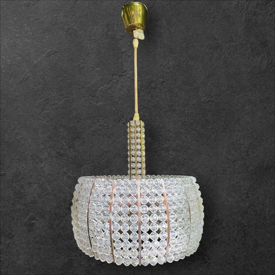 Lampe design vintage par Emil Stejnar pour Rupert Nikoll – Emil Stejnar for Rupert Nikoll, Suspensions, Glass (photo 5 of 5)