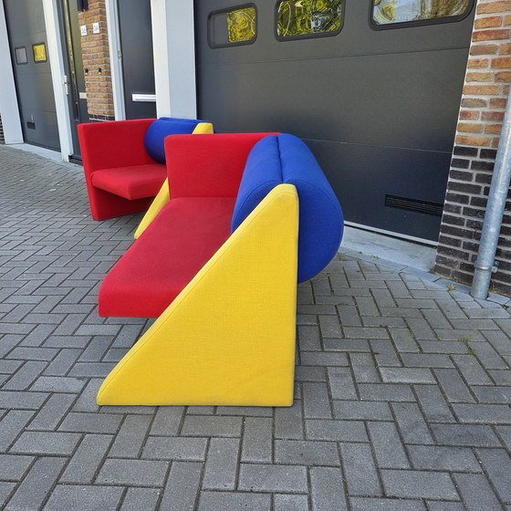 Image 1 of Beautiful Torben Skov Memphis-inspired sofa and chair