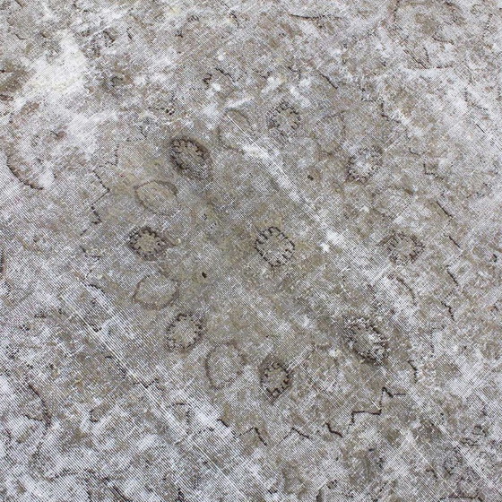 Image 1 of Hand-knotted vintage art rug 376x285