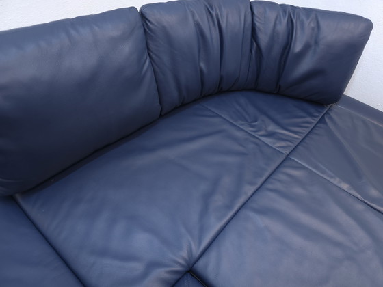 Image 1 of De Sede ds 165 Azul L Sofá Desede Sofá de diseño Sofá funcional Hugo de Ruiter
