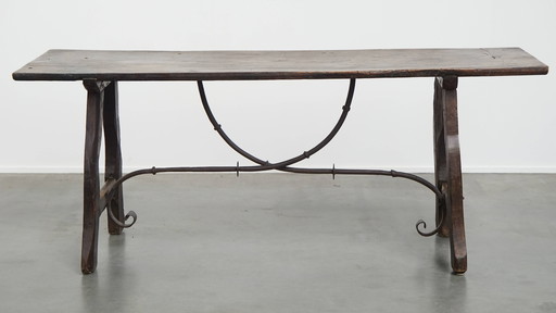 18th-century Antique Spanish Side Table
