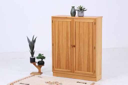 Vintage pine wood shoe chest of drawers Cabinet chest of drawers Retro shoe cabinet hallway wood storage #04-68