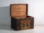 Antique painted trunk in pine wood – China, circa 1900 – Storage cabinet, Iron (photo 25 of 40)