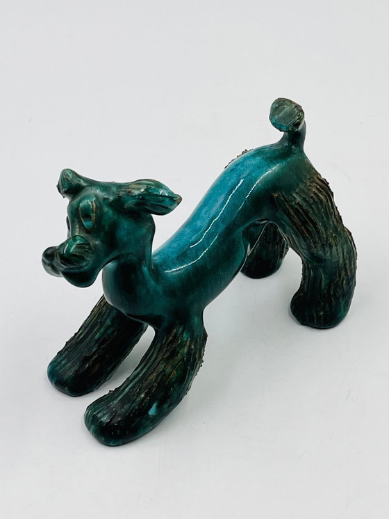 Image 1 of Perro espagueti de cerámica