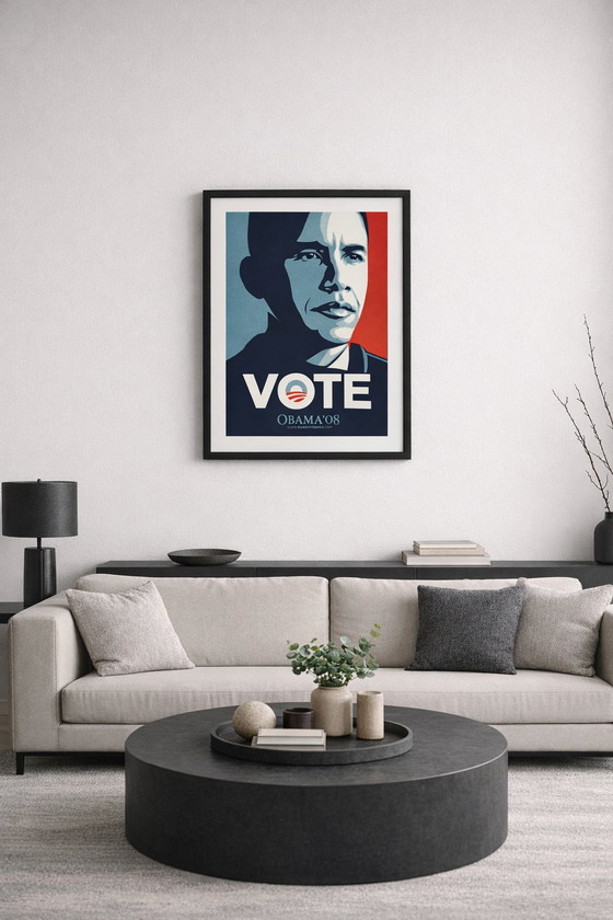 Image 1 of Originales Obama-Wahlkampfplakat von 2008