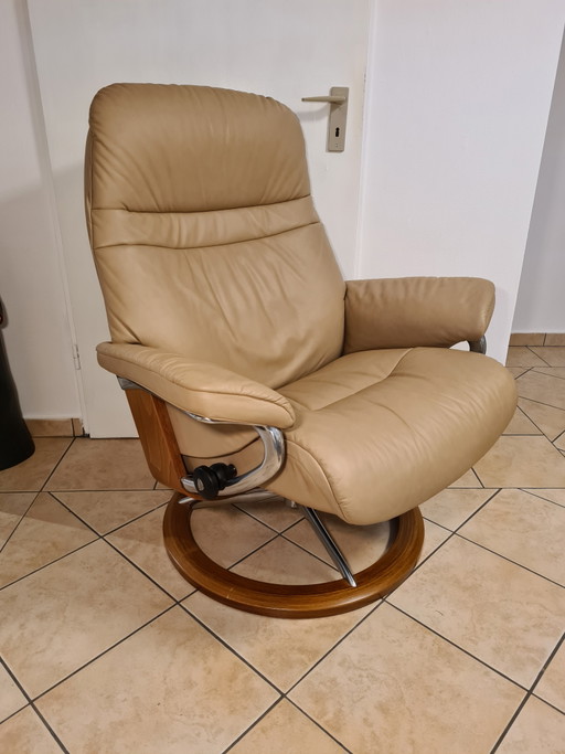 Stressless Relaxsessel Sunrise (L) Ledersessel Signature Neu