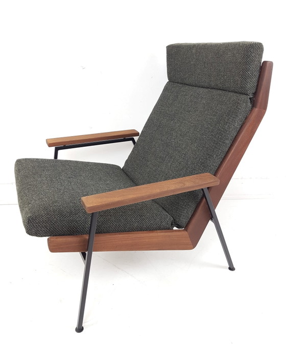Image 1 of Vintage Rob Parry armchair, De Ploeg wool fabric, green, new