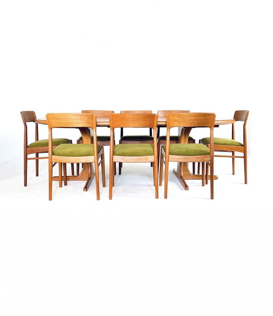 Image 1 of Table de salle à manger danoise à rallonge, Juul Kristensen '60