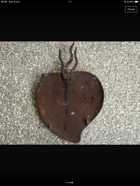 Image 1 of Ex voto antico in ferro battuto  (XVIII-XIX sec.)