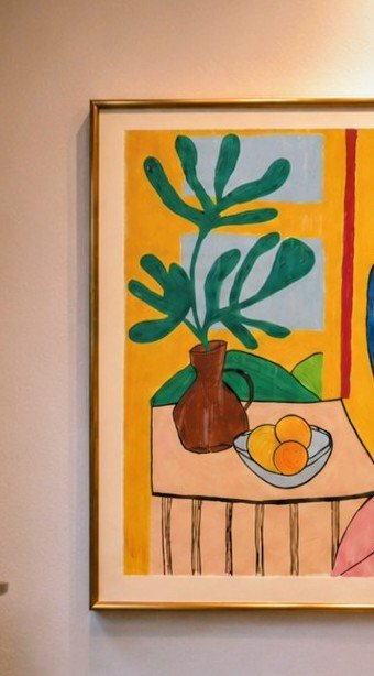Image 1 of Schilderij She knows