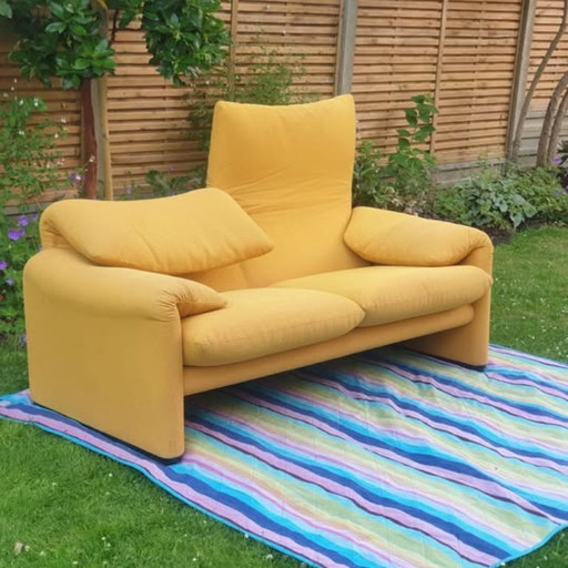 Cassina Maralunga Sofa – 2 zitsbanken, Cotton (photo 2 of 5)