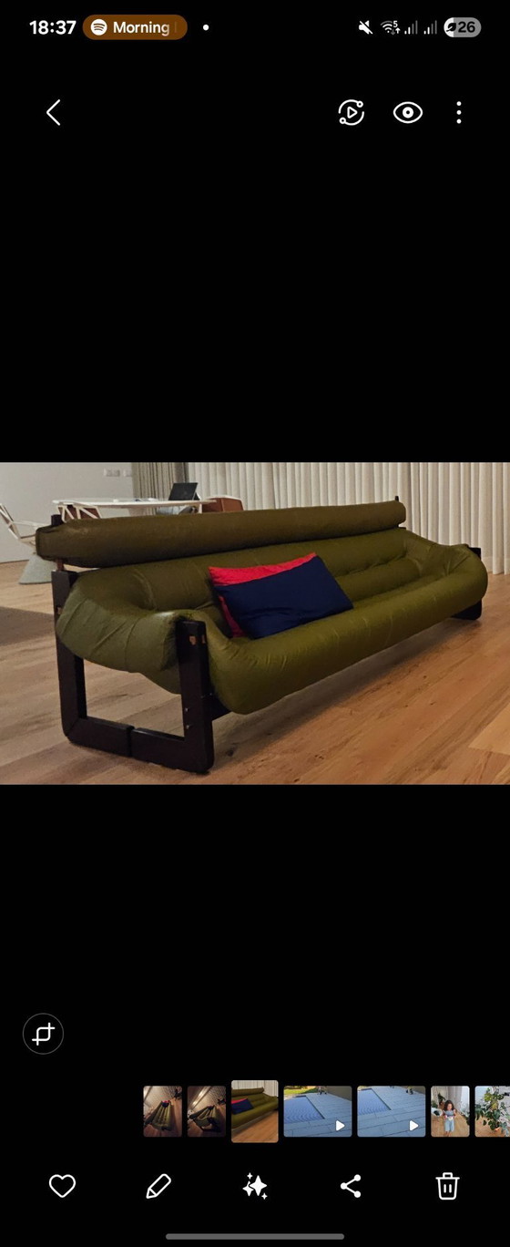 Image 1 of Rare canapé vintage Percival Lafer MP-97