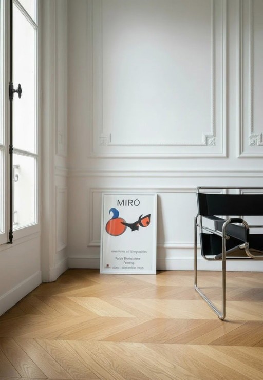 Joan Miró (1893–1983), Eaux Fortes et Lithographies, Palais Bénédictine, Fécamp, 1988, Affiche d'exposition (photo 2 of 8)