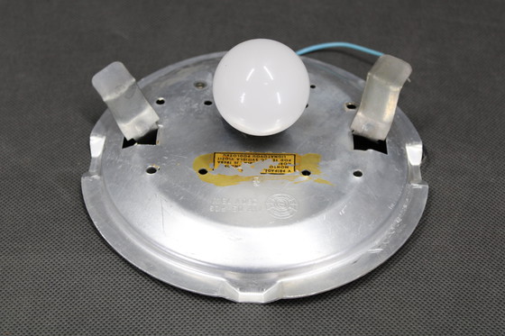 Image 1 of 1970 Paar wandlampen in melkglas, Tsjecho-Slowakije