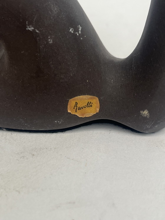 Image 1 of Seltene Katzenfigur von Jaap Ravelli, 1950
