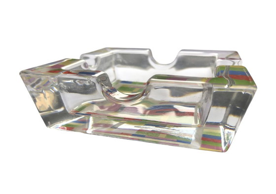 Image 1 of Postmodern design ashtray – Alessandro Guerriero for Ritzenhoff, crystal (1980s–90s)