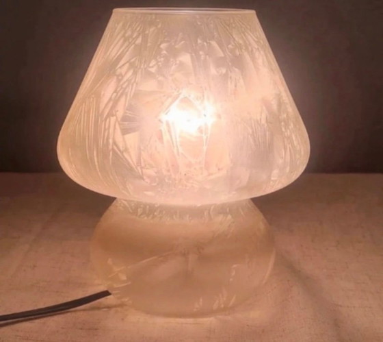 Image 1 of Immaculate vintage mushroom lamp from the 80s