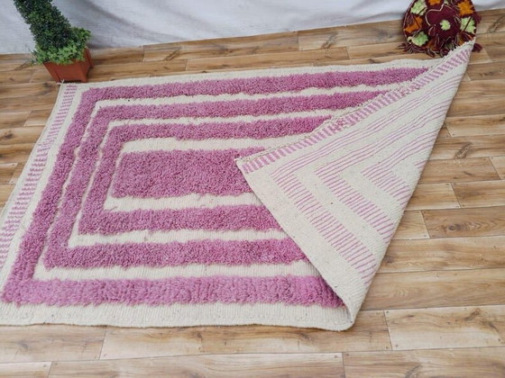 Alfombra bereber tradicional marroquí de 2/3 m – Aime Té, Wool (photo 4 of 6)