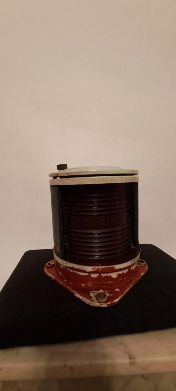 Image 1 of Bakboord licht Vintage Bootlamp