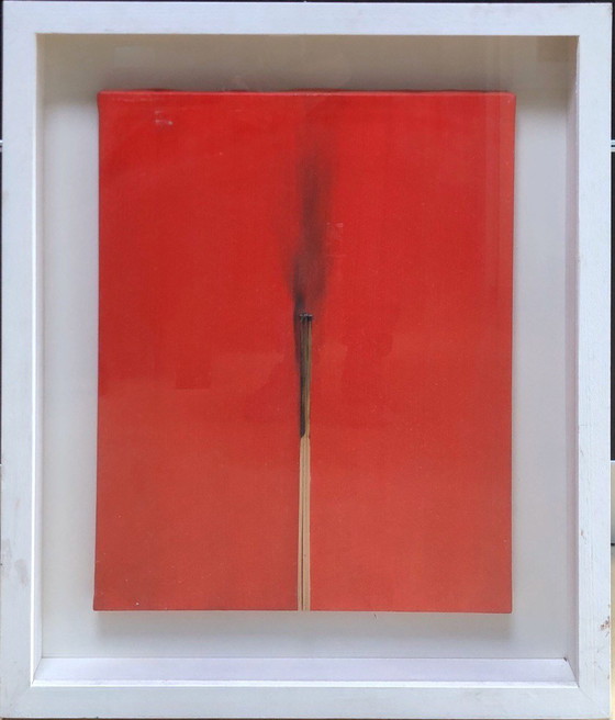 Image 1 of BERNARD AUBERTIN - BURNED CANVAS