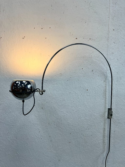 Vintage Booglamp, Eyeballamp, Space Age, Raak Amsterdam 1970's