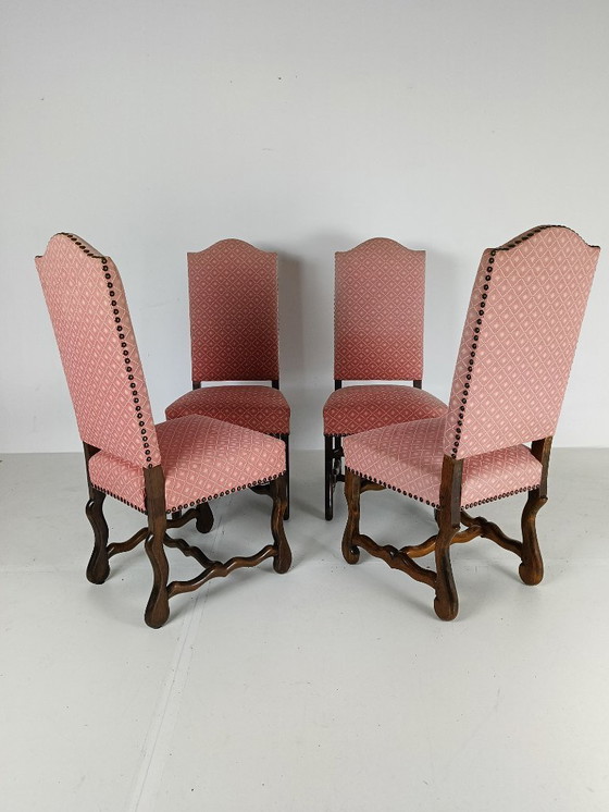 Image 1 of Sedie da pranzo Os De Mouton in faggio (set di 4)