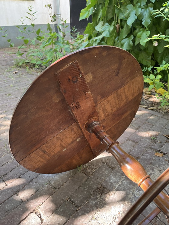 Antiek Empire knottentafeltje – Bijzettafels, Metal, Wood (photo 3 of 6)