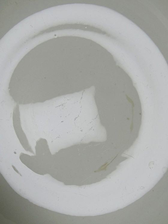 Image 1 of Large HB Choisy-le-Roi polychrome ironstone salad bowl "Elisabeth" early 20th century