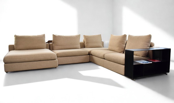 Image 1 of New condition Flexform Groundpiece XL modular design lounge sofa
