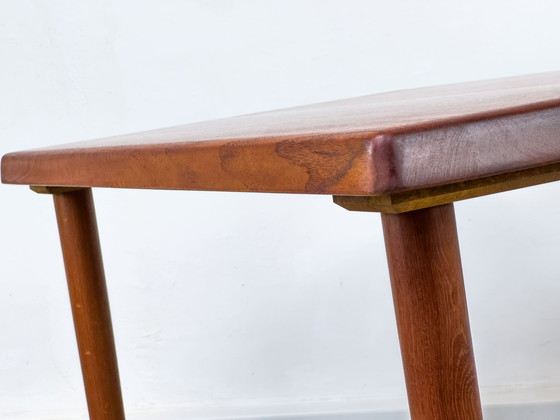 Image 1 of Small Teak Desk Or Dining Table By Niels Bach, 1960S