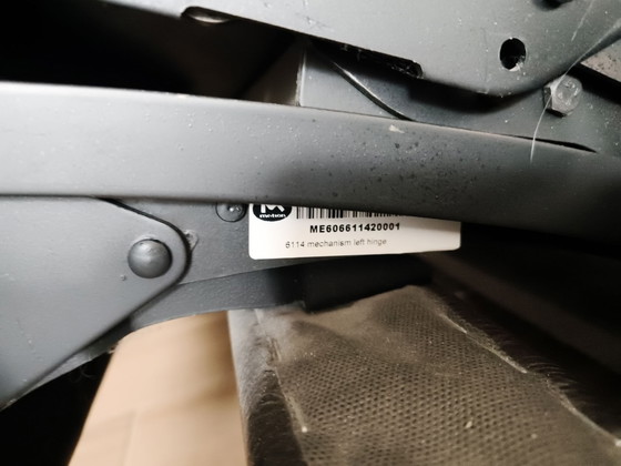 Natuzzi Sofa – Leder, Metall (photo 9 of 11)