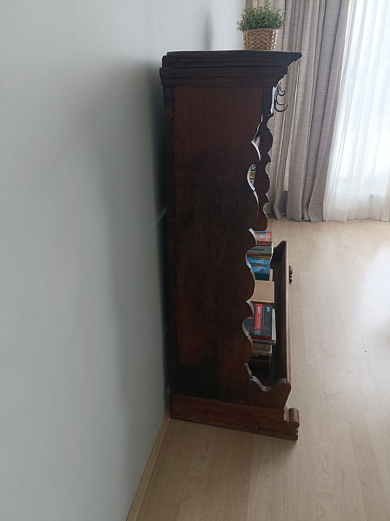 bibliothèque armoire à lait – Metal, Wood (photo 3 of 5)