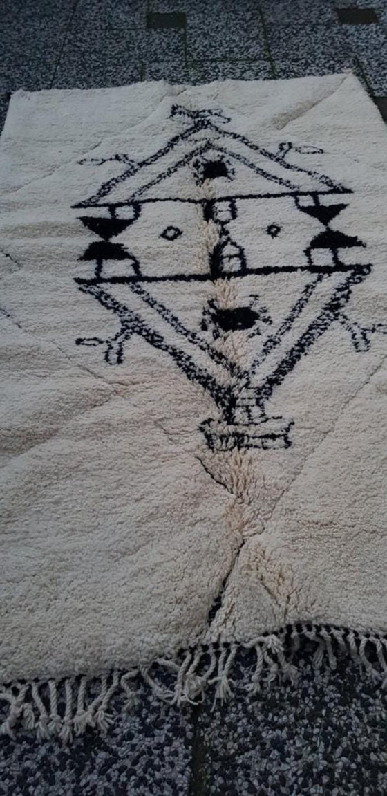 Image 1 of Handgeknoopt Berber kleed wol 243x155cm