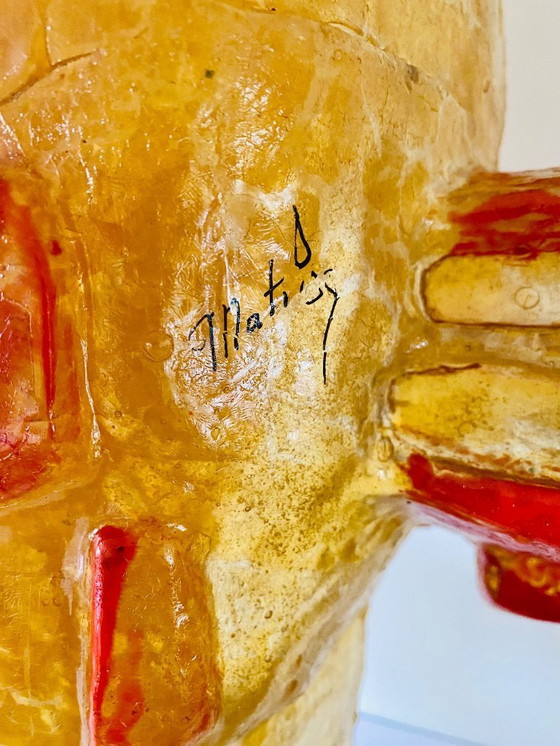 Image 1 of Escultura firmada "Caballito de mar" – Matius, Francia, ca. 1970