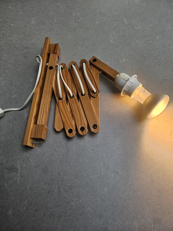 Image 1 of Vintage Scissor Lamp Gebr. Mölle