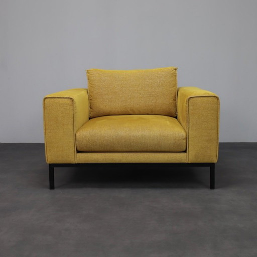 Custom-Made Oversized Lounge Chair, Netherlands, 2000s – fauteuils, Textile, Metal (photo 2 of 8)