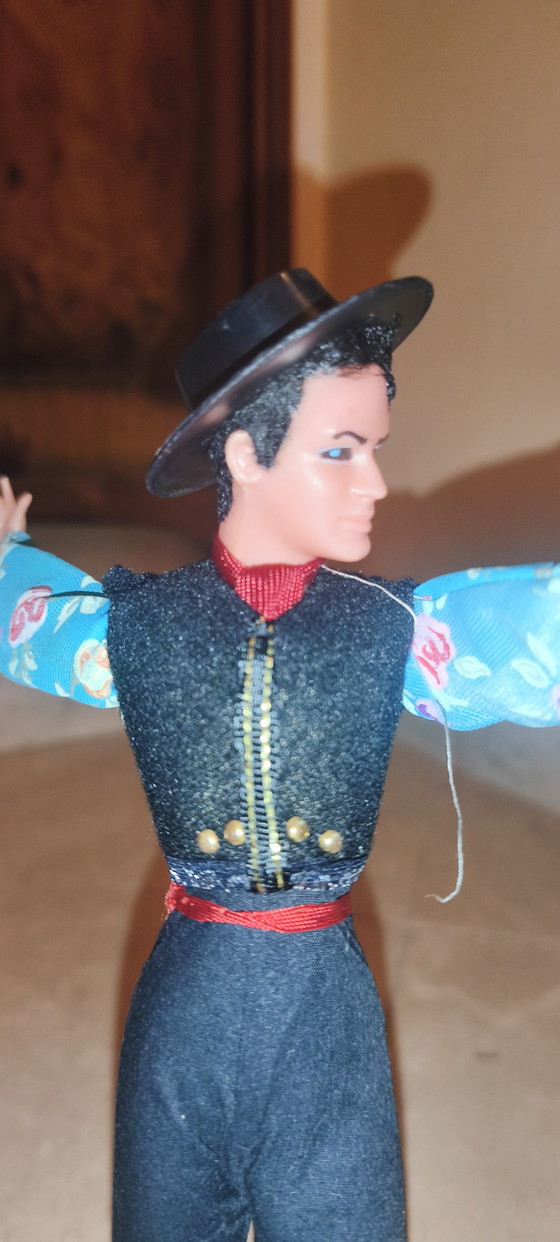Pair of flamenco dancers H from 26 to 30 cm Marin Chiclana – Decorative Objects, Plastic, Textile (photo 8 of 12)