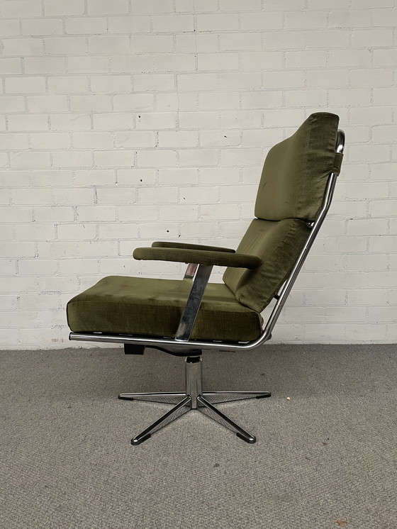 Image 1 of Vintage Belgische draaifauteuil