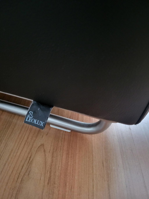 LEOLUX Galathea Senso Leder, schwarz