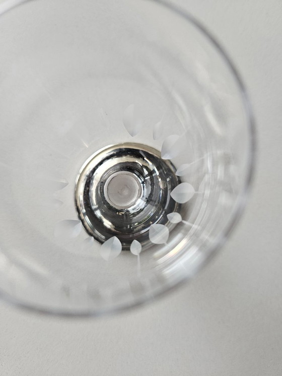 Image 1 of Chariot chauffe-cognac avec verres plaqués argent