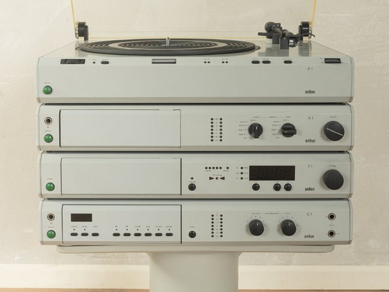 Image 1 of BRAUN "Atelier" Hi-Fi system, Dieter Rams, 1980s, Vintage