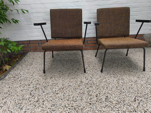 Set of vintage Rietveld chairs