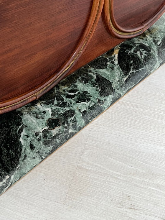 Image 1 of Tavolo - Legno, Marmo, Vetro - Art Deco