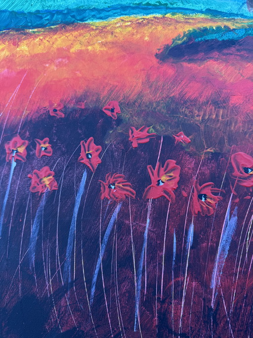 Painting: ‘’When The Silence Hurt’’