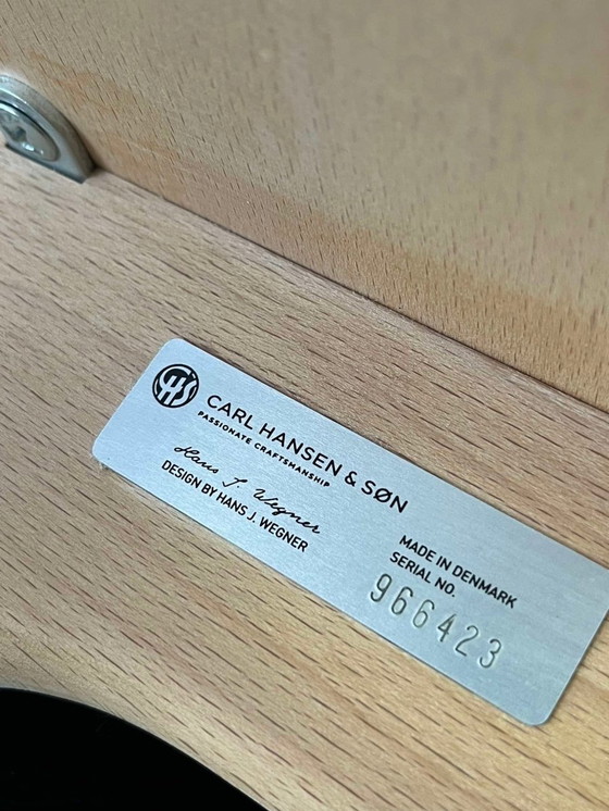 Image 1 of Chaises Hans J. Wegner CH33P